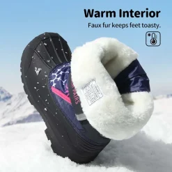 Girls & Boys Waterproof Snow Boots