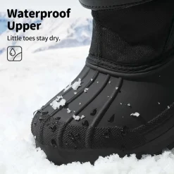 Girls & Boys Waterproof Snow Boots