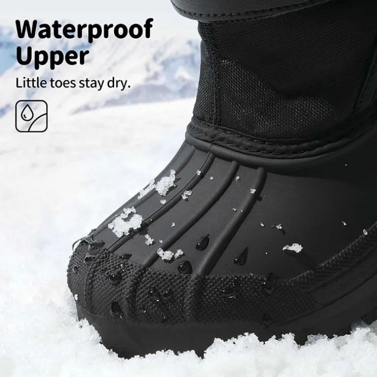 Girls & Boys Waterproof Snow Boots