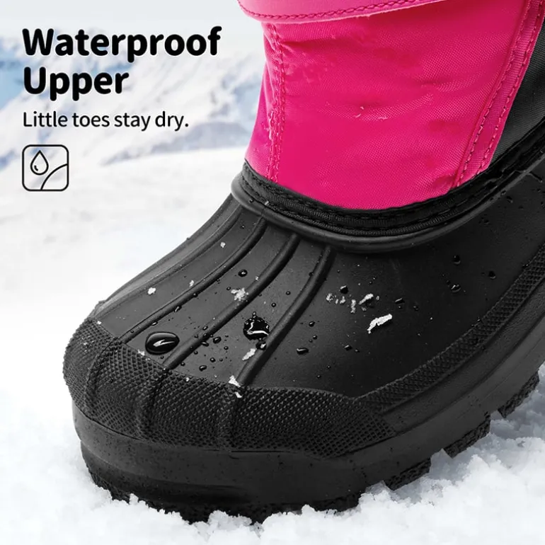 Girls & Boys Waterproof Snow Boots