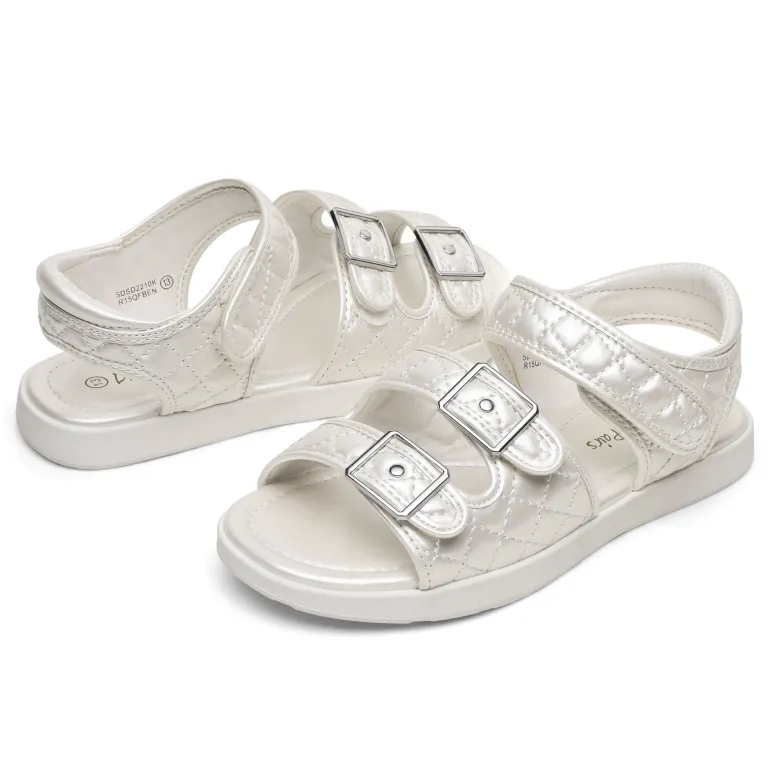 Girls Buckle Strap Slip-Resistance Sandals