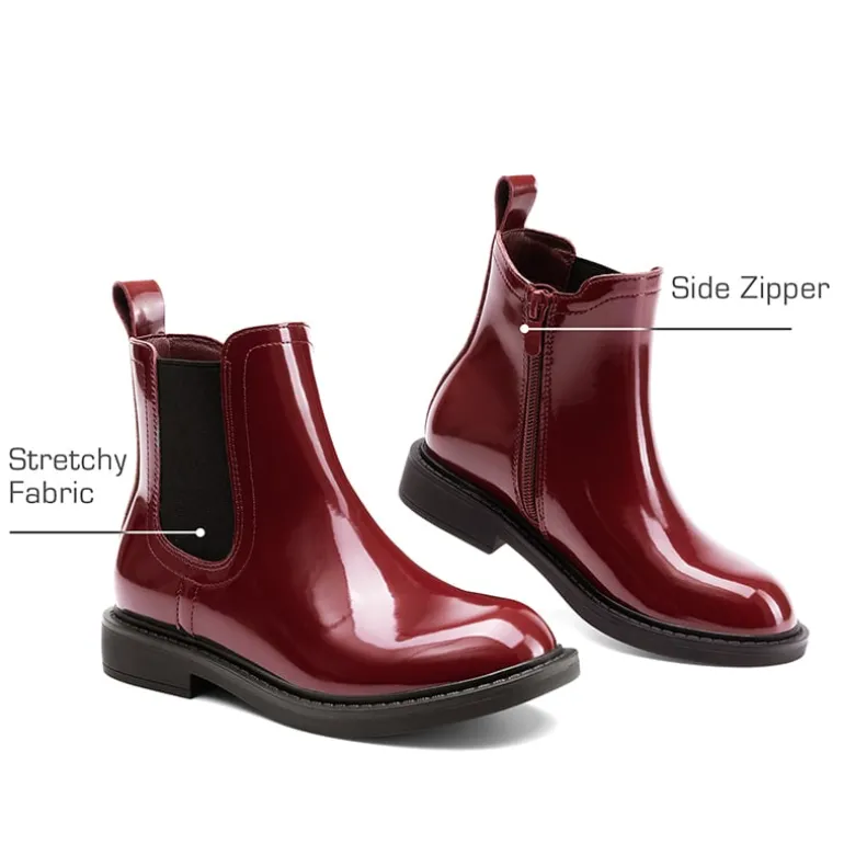 Girls’ Classic Lightweight Non-Slip Ankle Boots