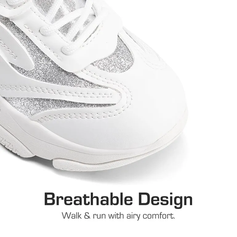 Girls’ Color-Contrast Fashion Sneakers