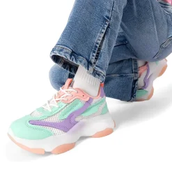 Girls’ Color-Contrast Fashion Sneakers