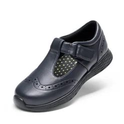 Girls’ Comfortable Hook-and-Loop Mary Jane Shoes