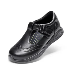 Girls’ Comfortable Hook-and-Loop Mary Jane Shoes