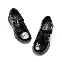 Girls’ Comfortable Hook-and-Loop Mary Jane Shoes