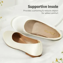 Girl's Comfortable Slip on Ballerina Flats