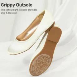Girl's Comfortable Slip on Ballerina Flats