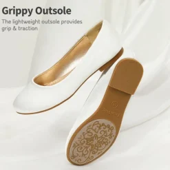 Girl's Comfortable Slip on Ballerina Flats