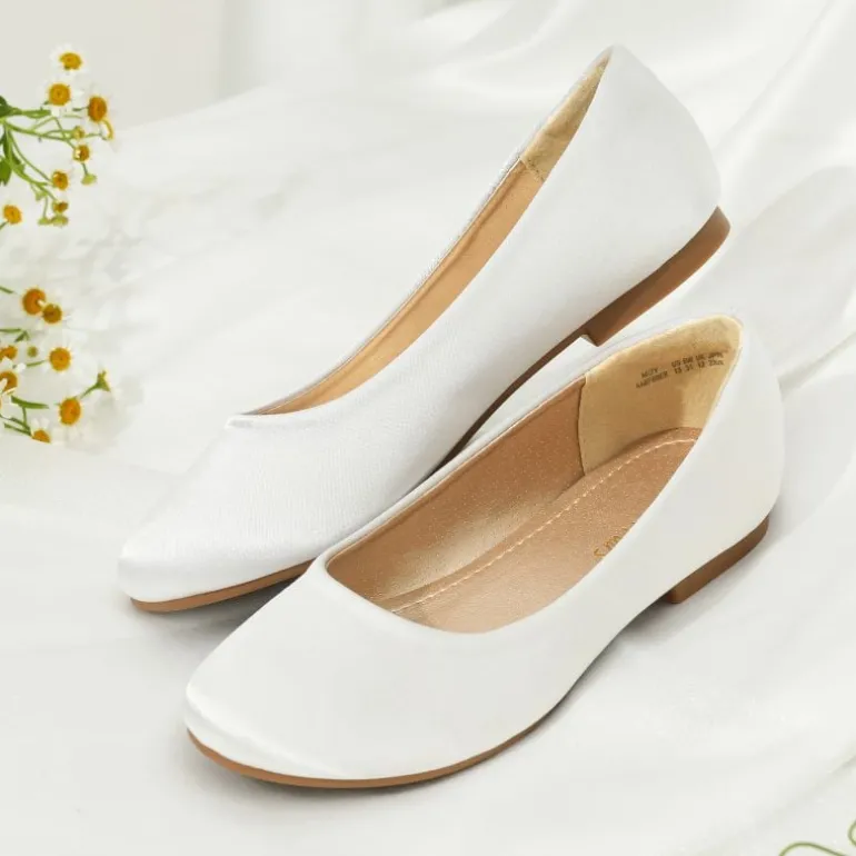 Girl's Comfortable Slip on Ballerina Flats