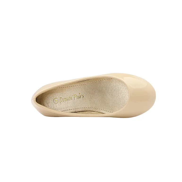 Girl's Comfortable Slip on Ballerina Flats