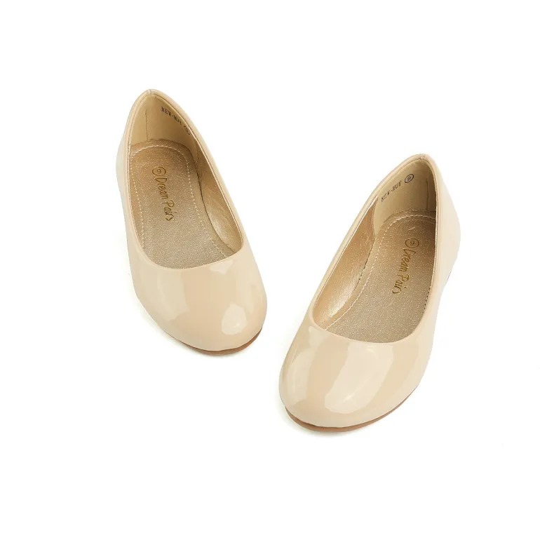 Girl's Comfortable Slip on Ballerina Flats