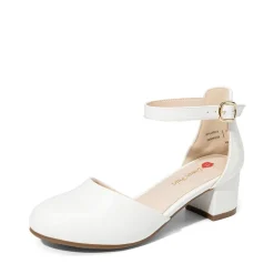 Girls’ Comfy Dress Shoes with Non-Slip Sole