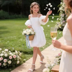 Girls’ Comfy Party Heels with Buckle Closure
