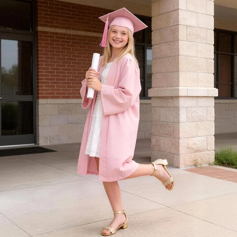 Girls’ Comfy Party Heels with Buckle Closure