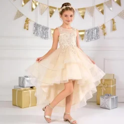 Girls’ Comfy Party Heels with Buckle Closure