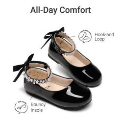 Girls’ Comfy Soft Flats with Arch Support