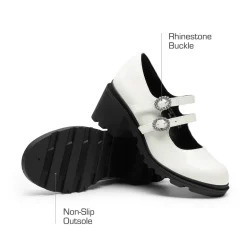 Girls’ Double-Strap Mary Jane Shoes