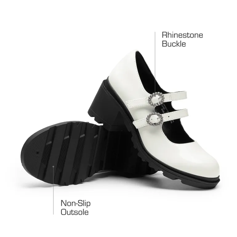 Girls’ Double-Strap Mary Jane Shoes