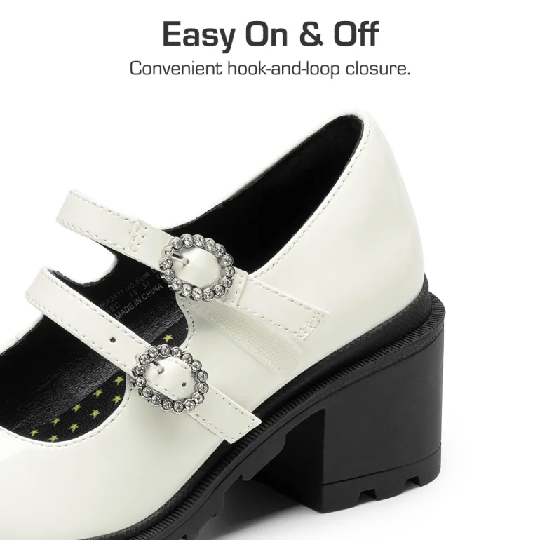 Girls’ Double-Strap Mary Jane Shoes