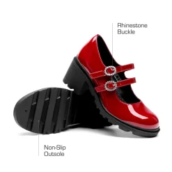 Girls’ Double-Strap Mary Jane Shoes