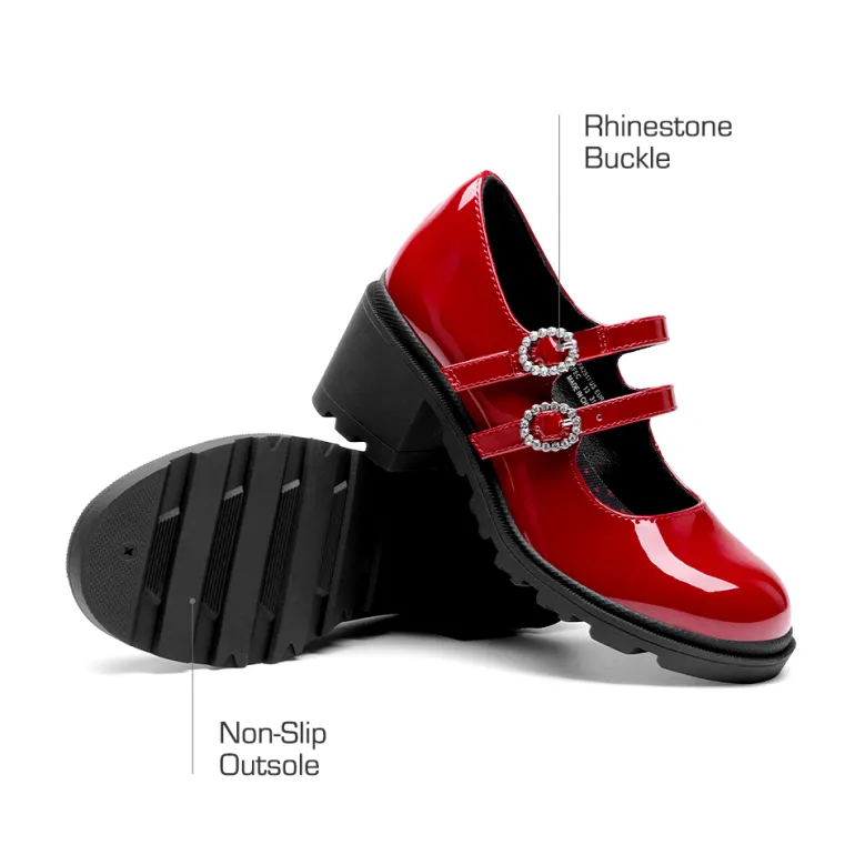 Girls’ Double-Strap Mary Jane Shoes