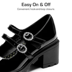 Girls’ Double-Strap Mary Jane Shoes