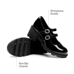 Girls’ Double-Strap Mary Jane Shoes