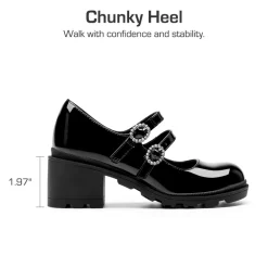 Girls’ Double-Strap Mary Jane Shoes
