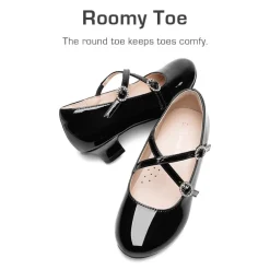 Girls’ Dressy Non-Slip Mary Jane Shoes