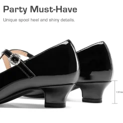Girls’ Dressy Non-Slip Mary Jane Shoes