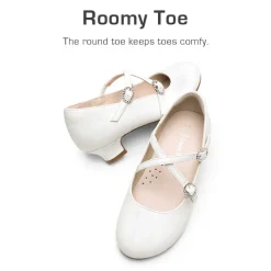 Girls’ Dressy Non-Slip Mary Jane Shoes