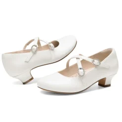 Girls’ Dressy Non-Slip Mary Jane Shoes