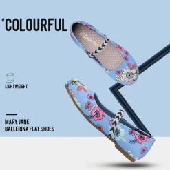 Girl's Elastic Strap Rhinestone Ballerina Flats