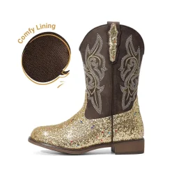 Girls’ Glitter Cowboy Boots