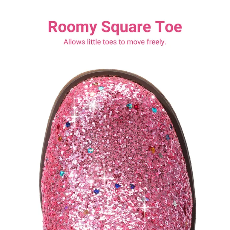 Girls’ Glitter Cowboy Boots
