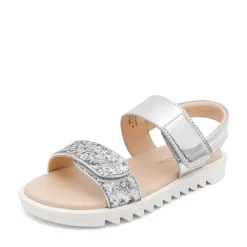 Girls Glittering Strap Flat Sandals