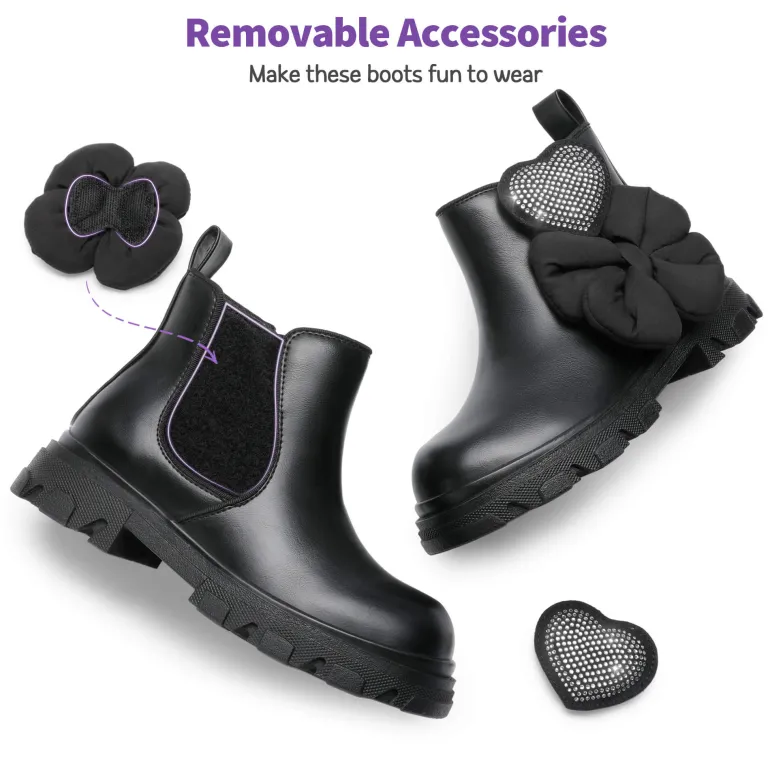 Girls Interchangeable Chelsea Boots