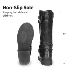Girls Knee High Riding Boots