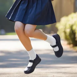 Girls’ Lightweight Star Cutout Mary Jane Shoes