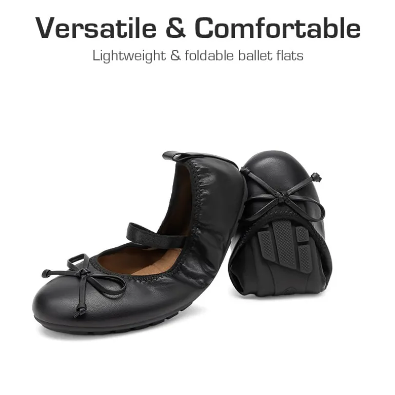 Girls’ Lightweight Versatile Ballet Flats