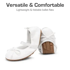 Girls’ Lightweight Versatile Ballet Flats