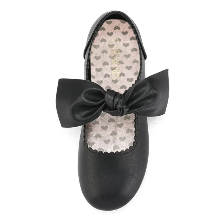 Girl's Mary Jane Bow Ballerina Flats