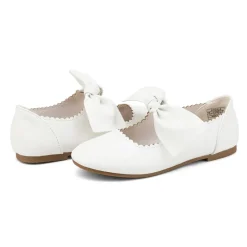 Girl's Mary Jane Bow Ballerina Flats