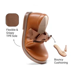 Girl's Mary Jane Dress Shoes with Removable Bow