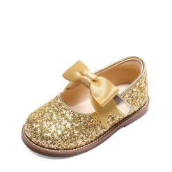 Girl's Mary Jane Dress Shoes with Removable Bow