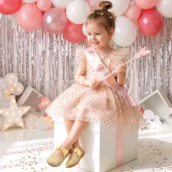Girl's Mary Jane Dress Shoes with Removable Bow