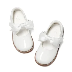 Girl's Mary Jane Dress Shoes with Removable Bow