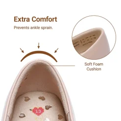 Girls’ Mary Jane Flats with Arch Support